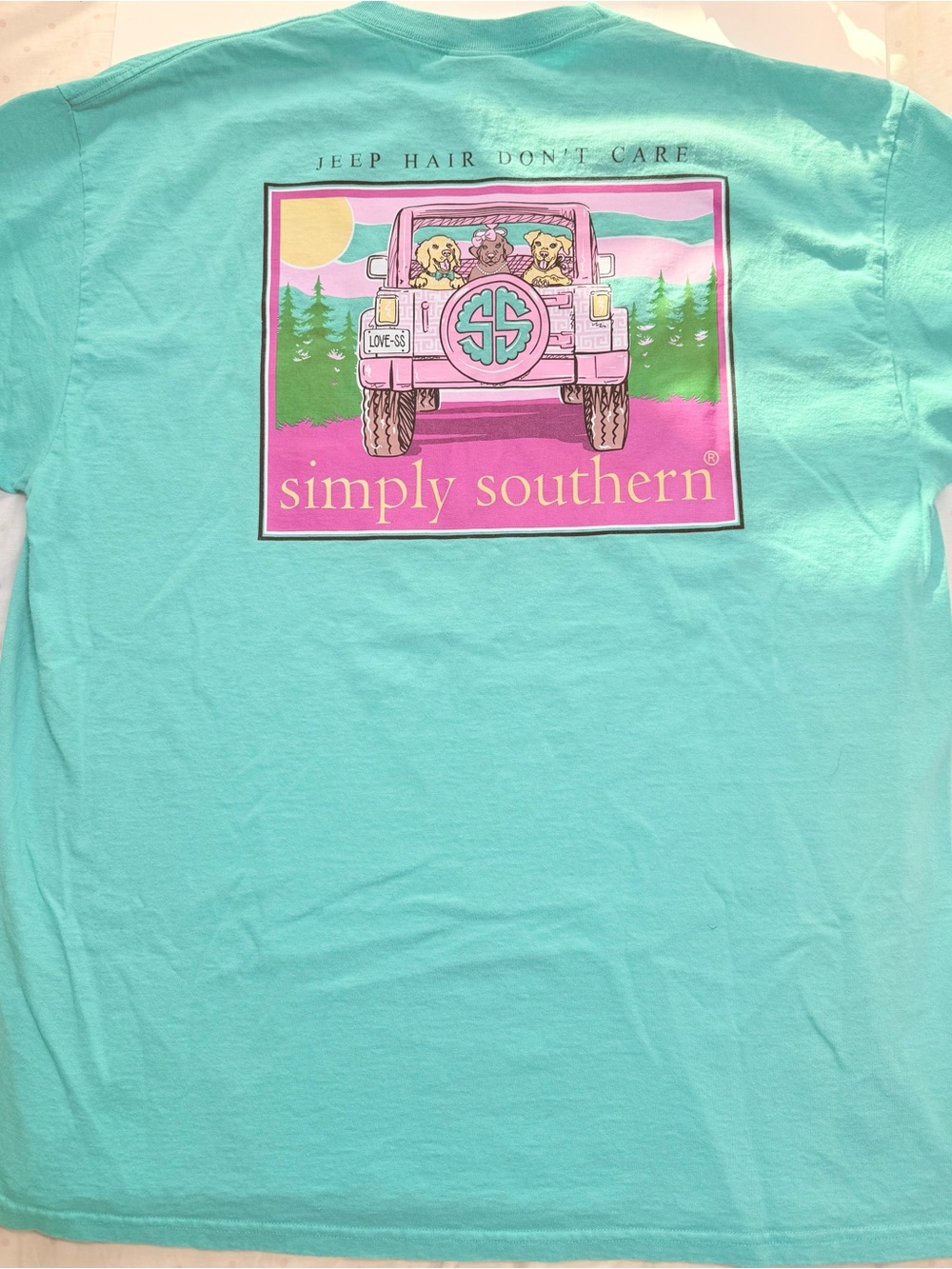 💐 Teal Simply Southern Long Sleeve Shirt